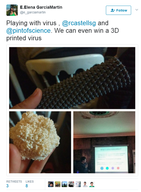 Tweets about the Pint of Science event.