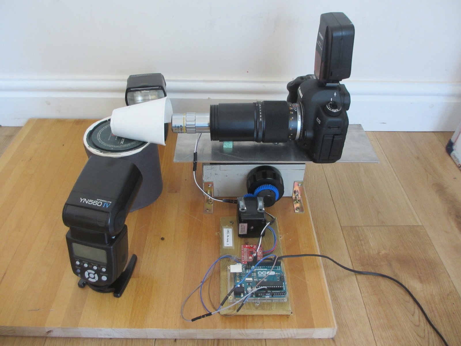 The DIY Focus stacking photography system