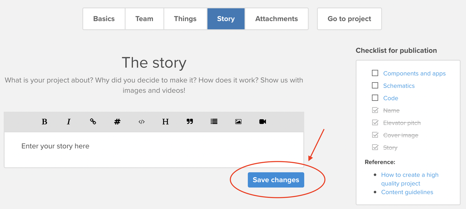 Click 'Save changes'